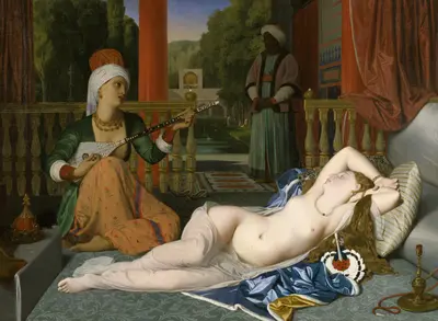 Odalisque with Slave — Jean Auguste Dominique Ingres