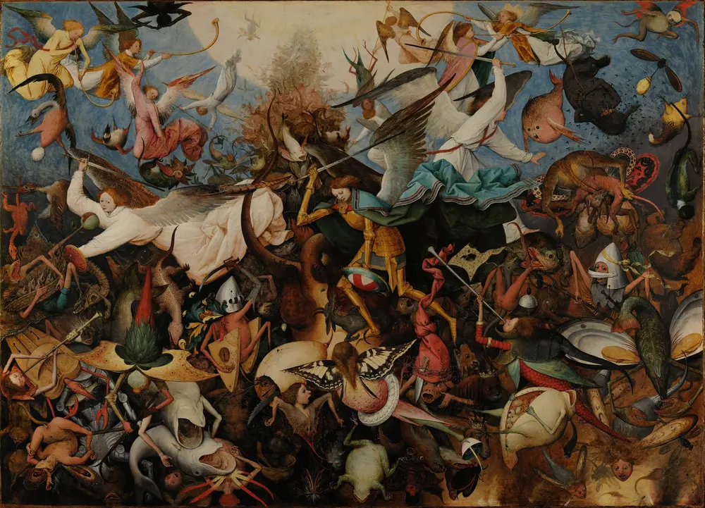 The Fall of the Rebel Angels — Pieter Brueghel the Elder