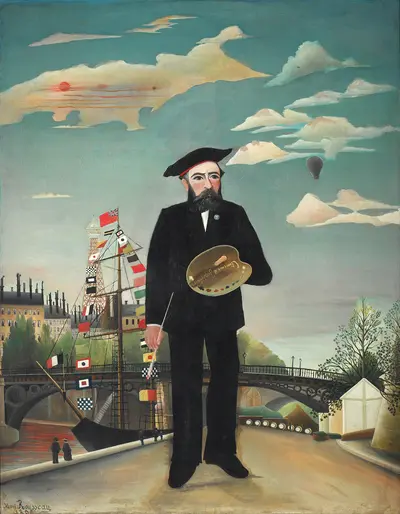 Myself: Portrait – Landscape — Henri Rousseau