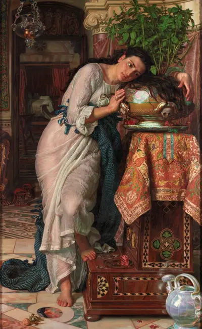 Isabella and the Pot of Basil — William Holman Hunt