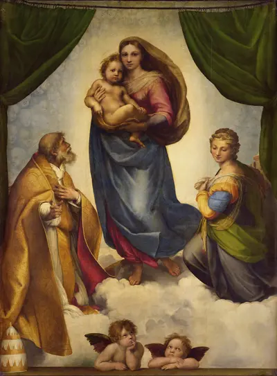 Sistine Madonna — Raphael