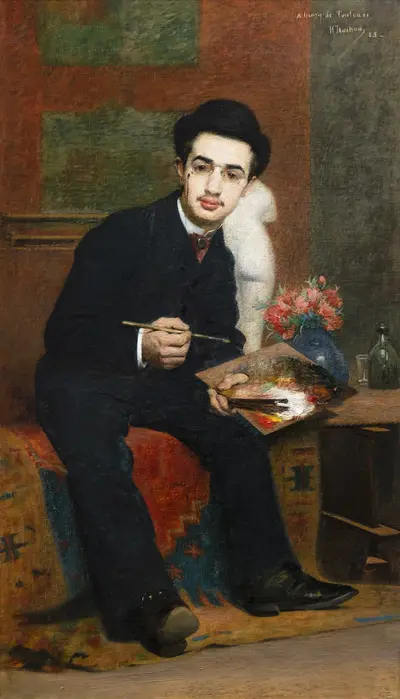Portrait of Henri de Toulouse-Lautrec — Henri Rachou