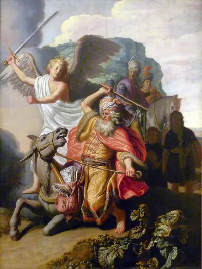 Balaam and the Ass — Rembrandt van Rijn