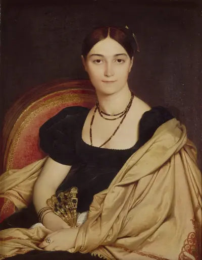 Portrait of Madame Devaucay — Jean Auguste Dominique Ingres