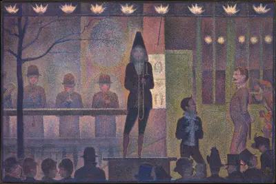 Parade de cirque (Circus Sideshow) — Georges Seurat