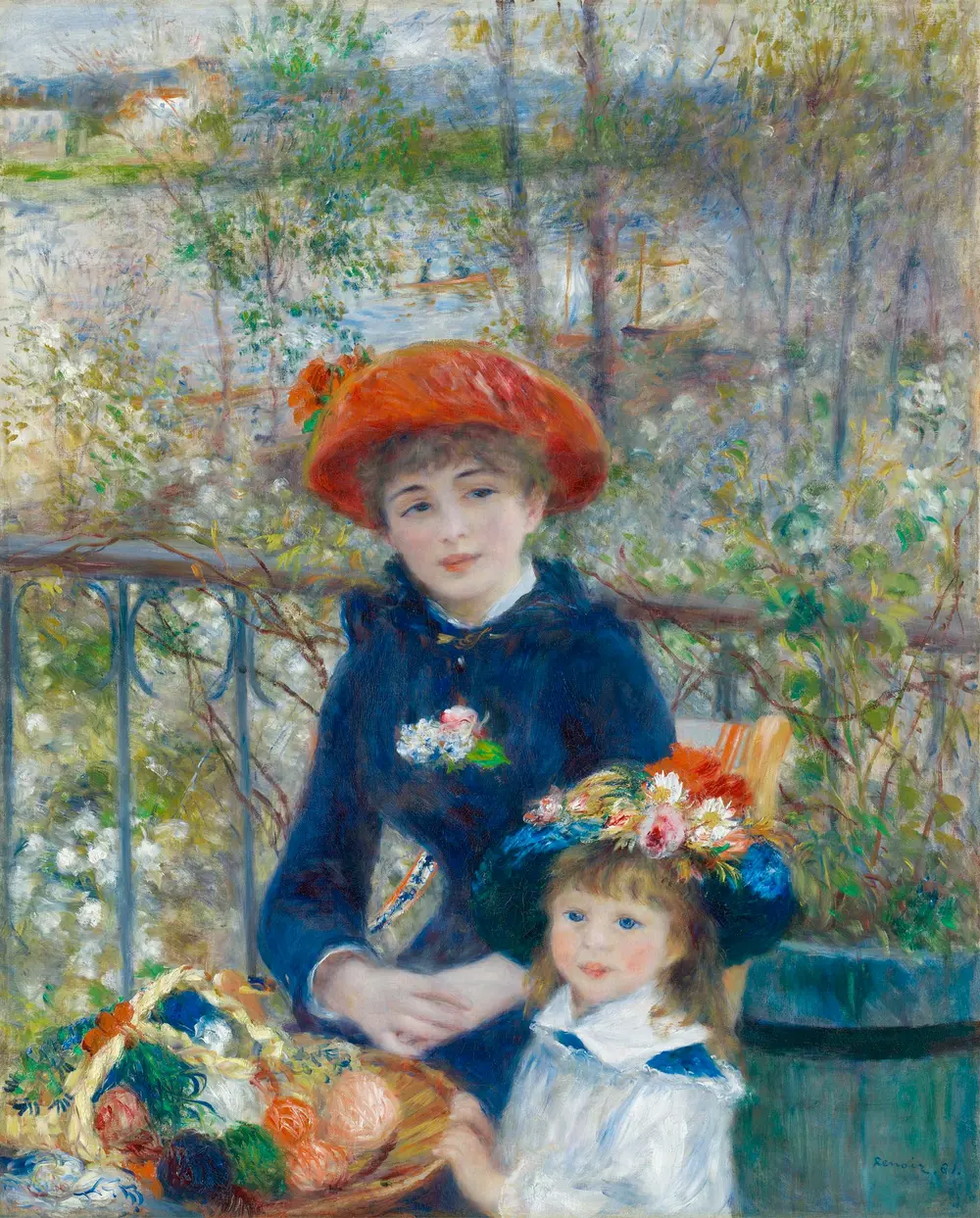The Two Sisters, On the Terrace — Pierre-Auguste Renoir