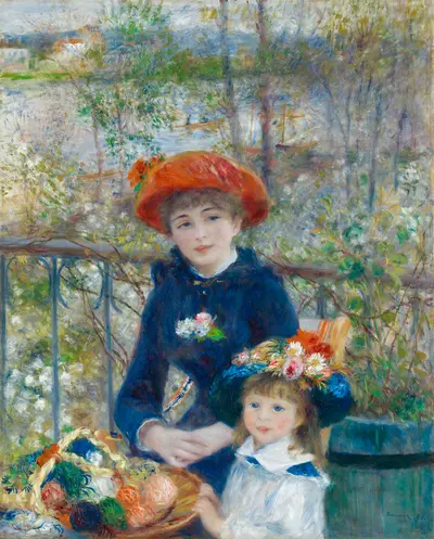 The Two Sisters, On the Terrace — Pierre-Auguste Renoir