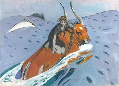 The Rape of Europa — Valentin Alexandrovich Serov