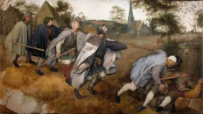 The Blind Leading the Blind — Pieter Bruegel the Elder