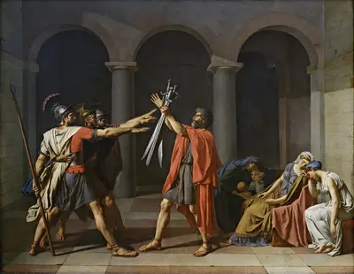 The Oath of the Horatii — Jacques-Louis David