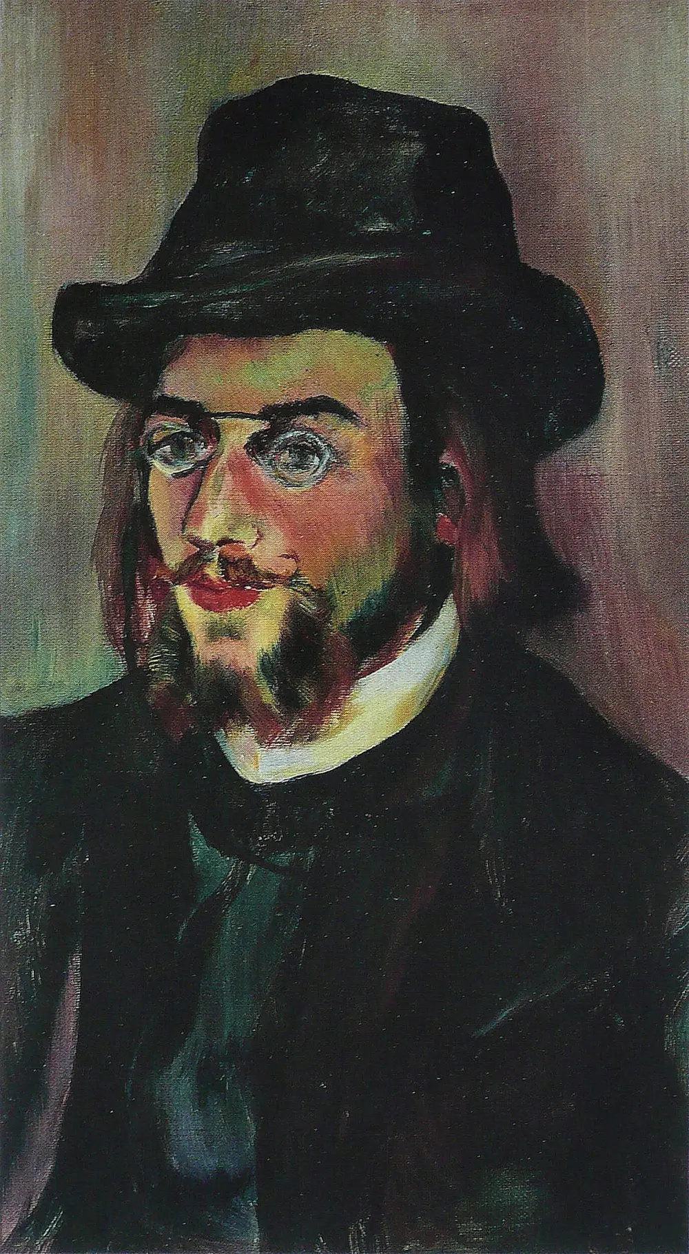 Portrait of Erik Satie — Suzanne Valadon