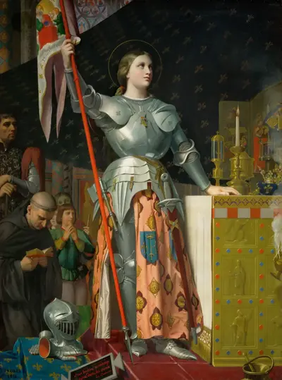 Joan of Arc at the Coronation of Charles VII — Jean Auguste Dominique Ingres