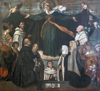 The Virgin of Carmel — Moretto da Brescia