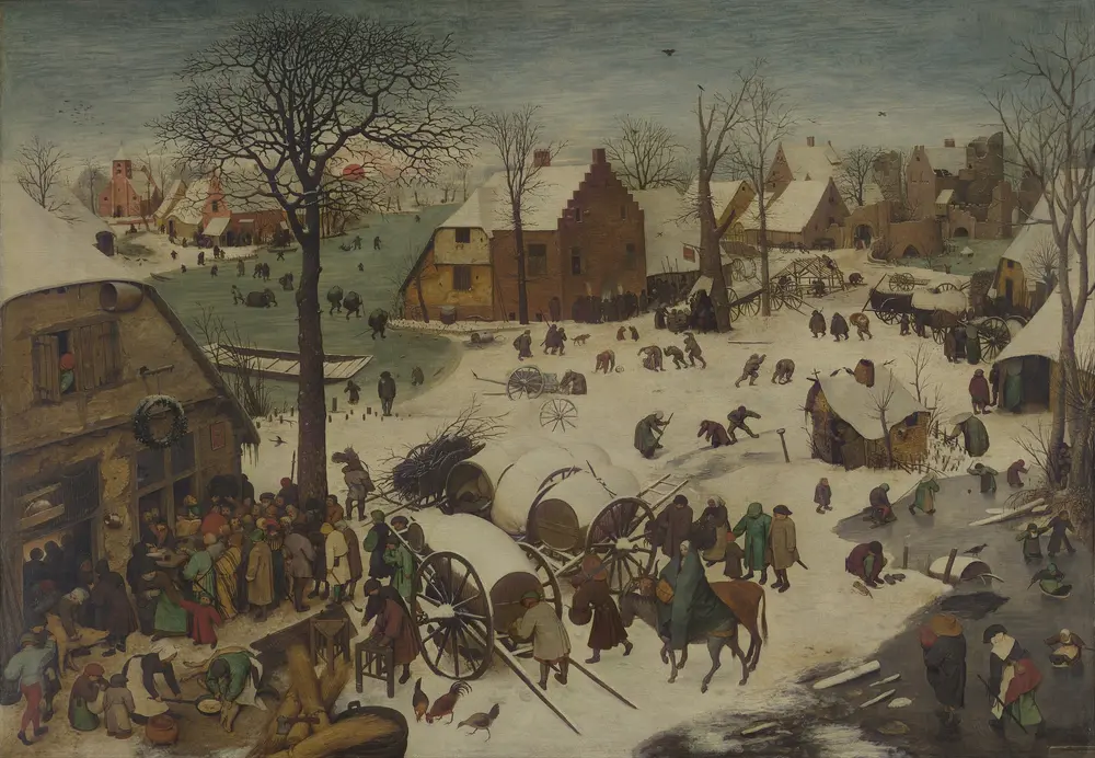 The People's Census at Bethlehem — Pieter Brueghel the Elder