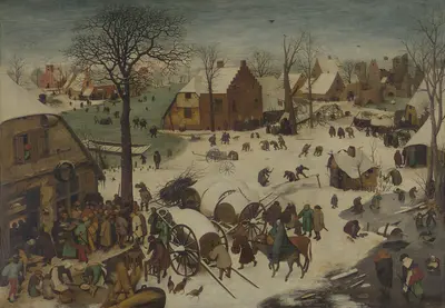 The People's Census at Bethlehem — Pieter Brueghel the Elder