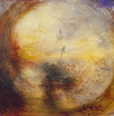 Light and Colour (Goethe's Theory) – The Morning after the Deluge – Moses Writing the Book of Genesis — J. M. W. Turner