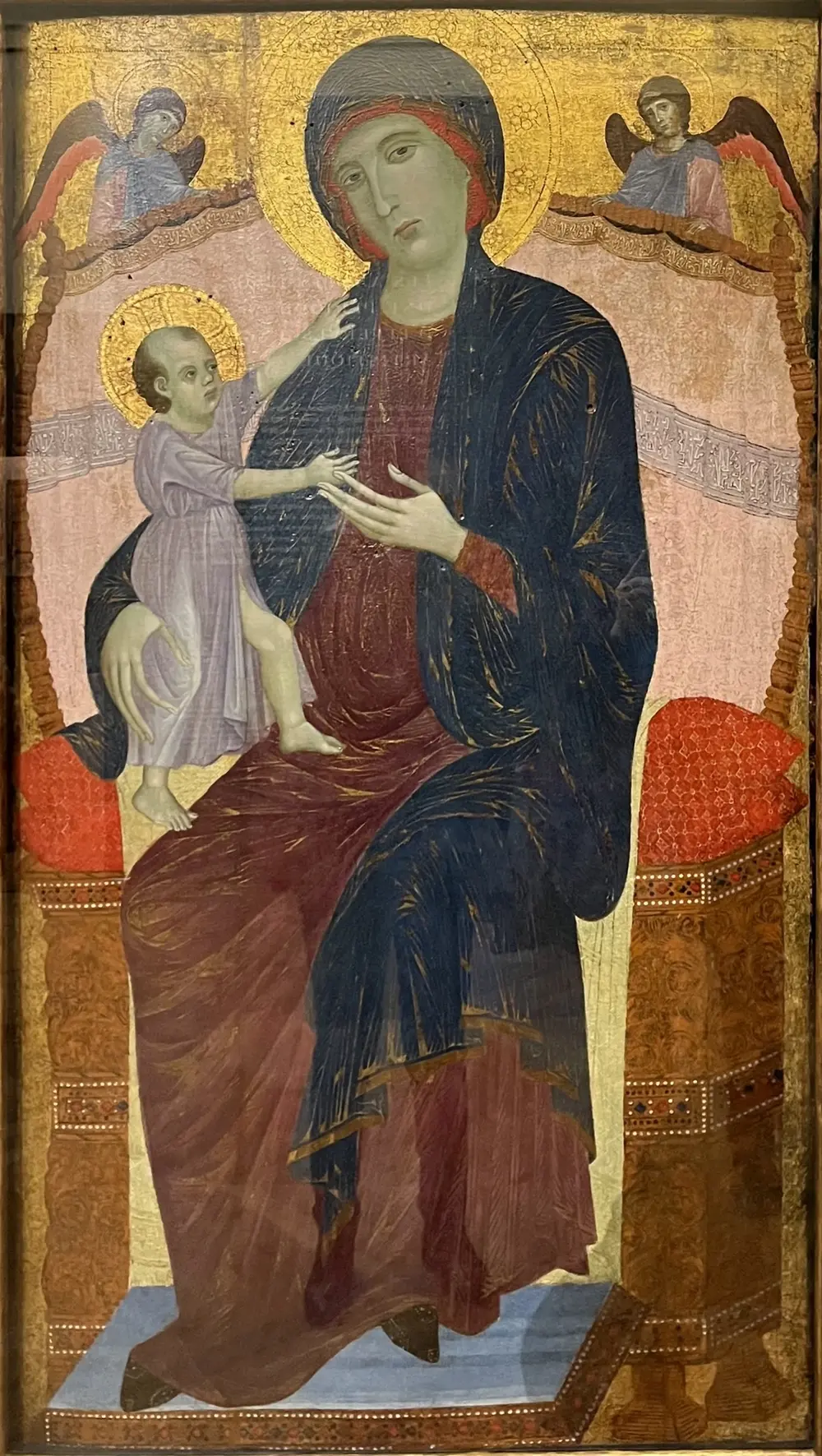 Gualino Madonna — Duccio di Buoninsegna