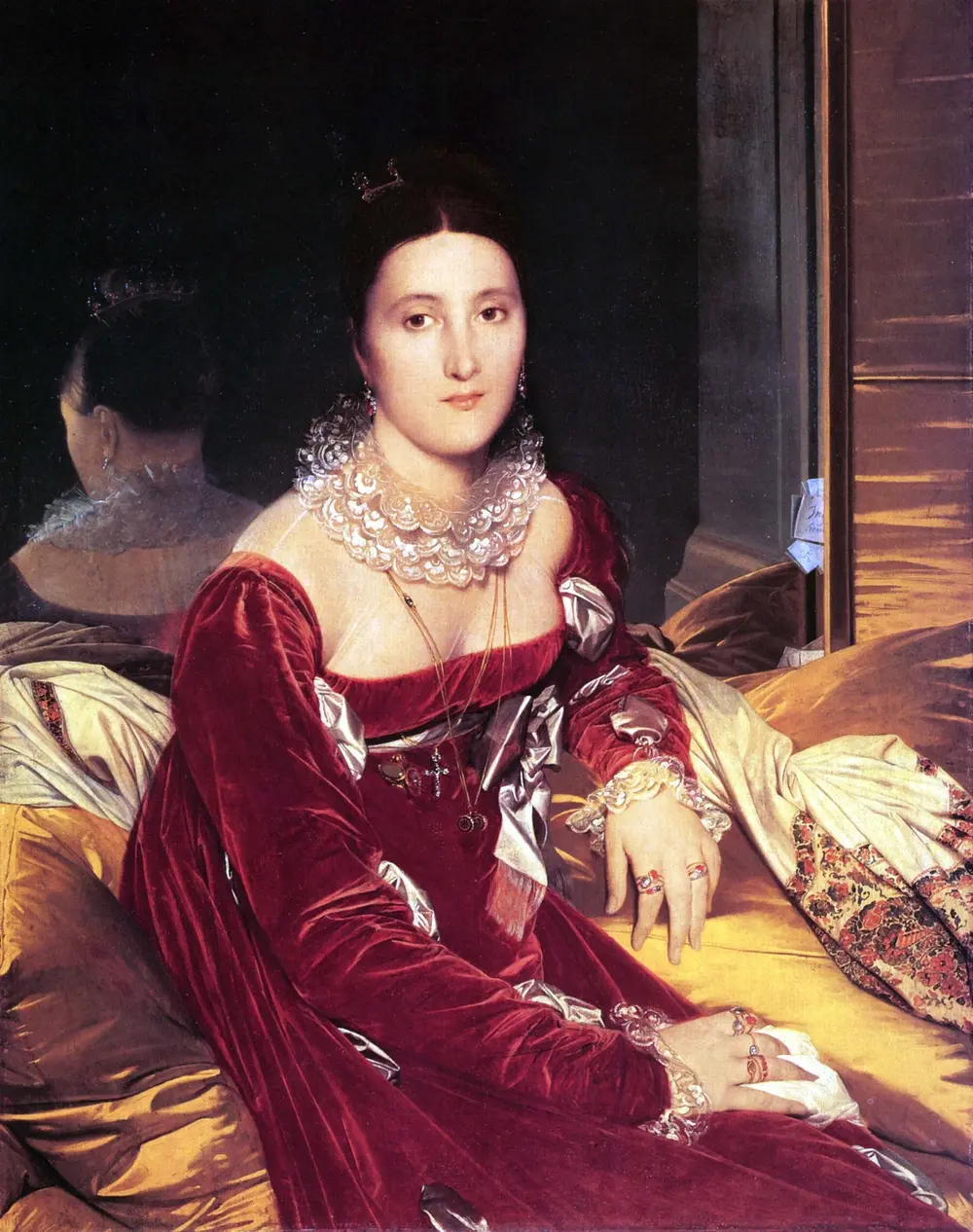 Portrait de Madame de Senonnes — Jean Auguste Dominique Ingres