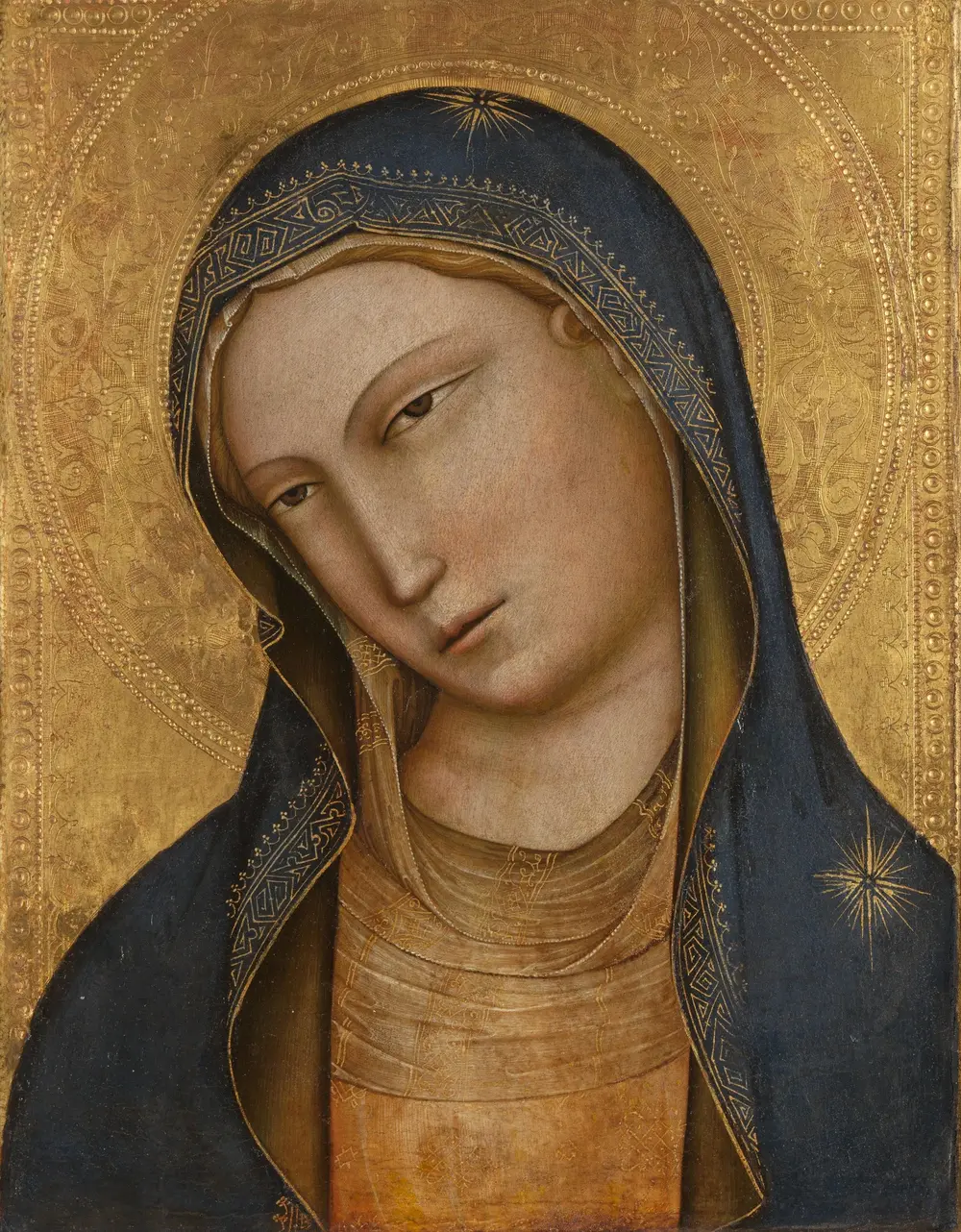 Bust of Saint Mary (formerly entitled Madonna) — Lorenzo Monaco