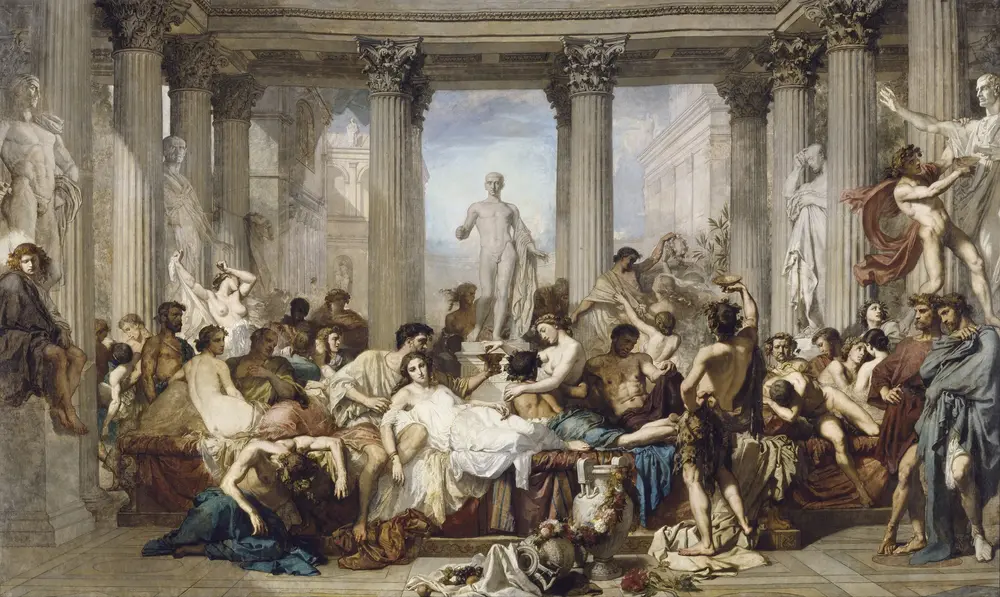 The Romans of the Decadence — Thomas Couture