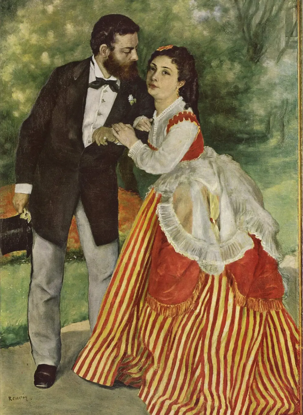 Marriage of Sisley — Pierre-Auguste Renoir