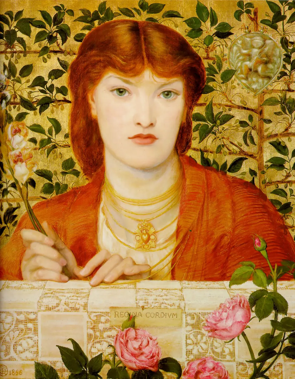 Regina Cordium — Dante Gabriel Rossetti