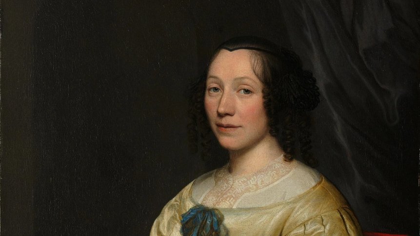 Portrait of Maria van Oosterwijck