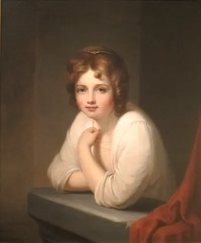 Girl at a Window (Rosalba Peale)