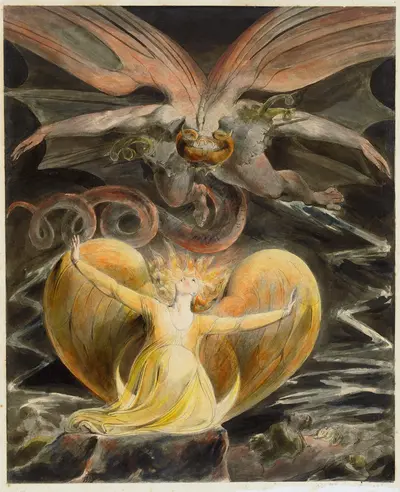 The Great Red Dragon and the Woman Clothed with the Sun