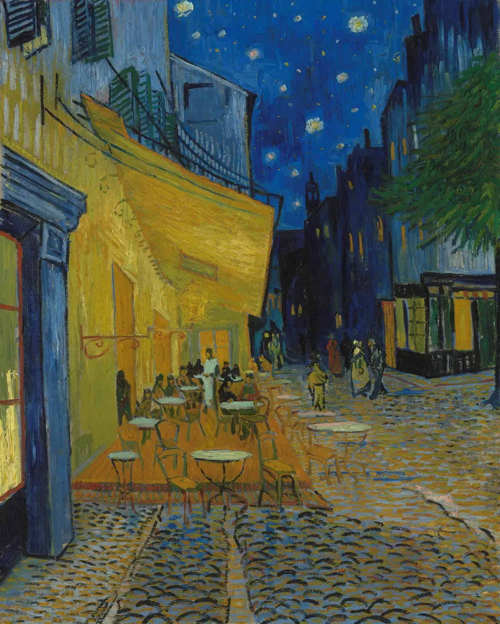 Ночная терраса кафе — Винсент Ван Гог (Vincent van Gogh)