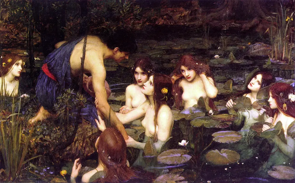 Hylas and the Nymphs — Джон Уильям Уотерхаус