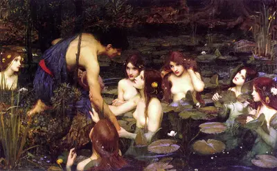 Hylas and the Nymphs — Джон Уильям Уотерхаус