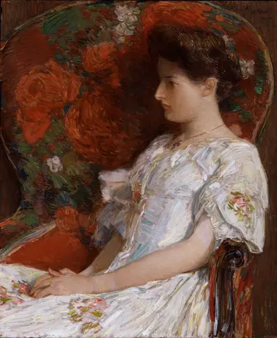 The Victorian Chair — Childe Hassam