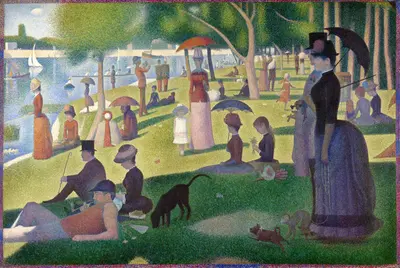 A Sunday on La Grande Jatte -- 1884 — Жорж Сёра