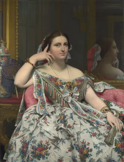Madame Moitessier — Жан Огюст Доминик Энгр