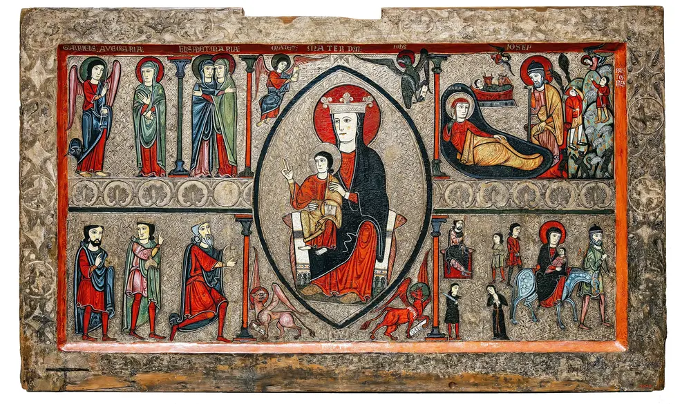 Altar frontal from Cardet — 