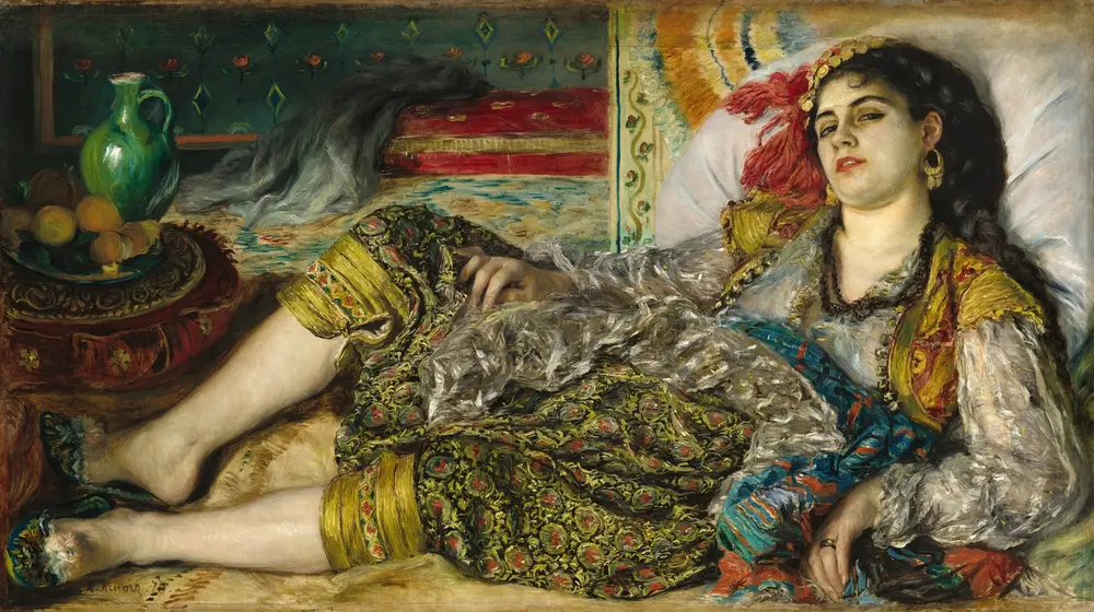 Odalisque — Пьер Огюст Ренуар