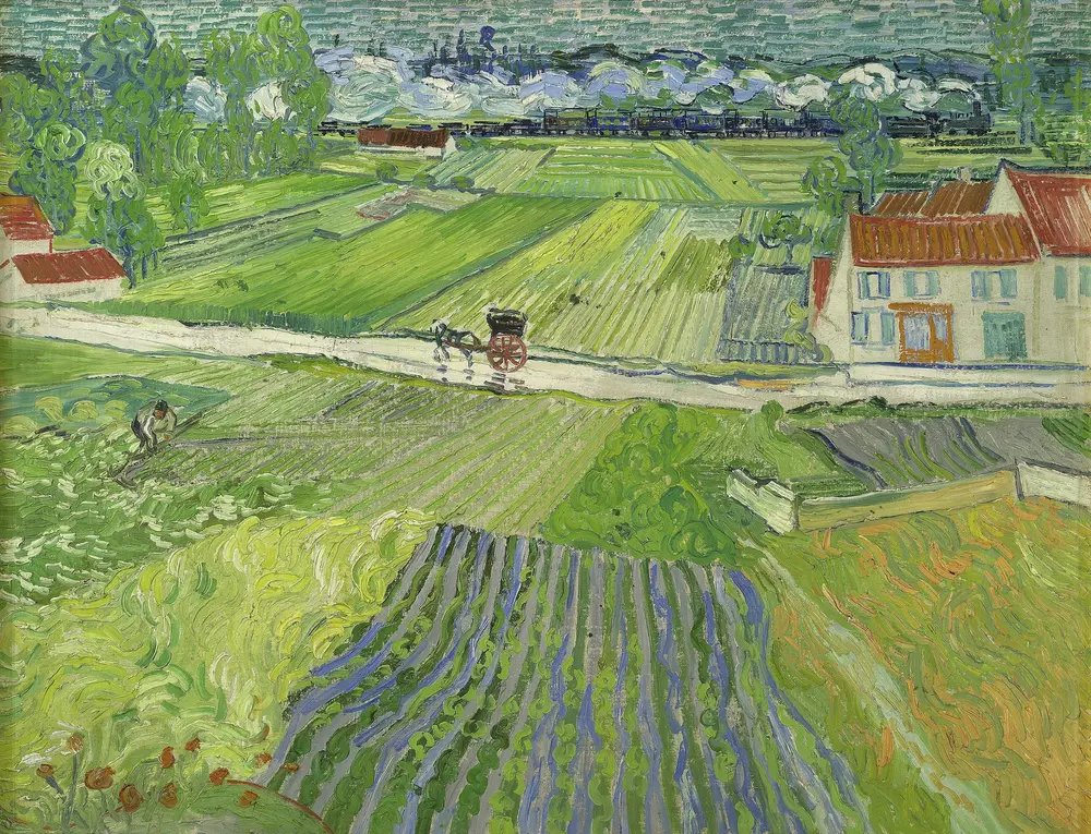 Пейзаж в Овере после дождя — Винсент Ван Гог (Vincent van Gogh)