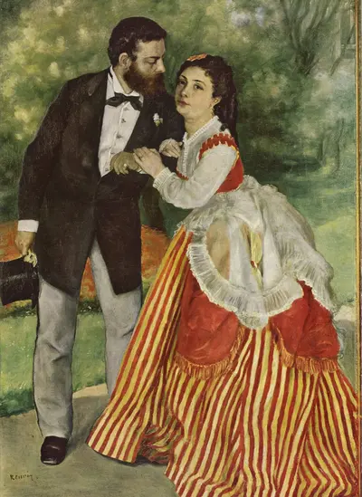 Marriage of Sisley — Пьер Огюст Ренуар
