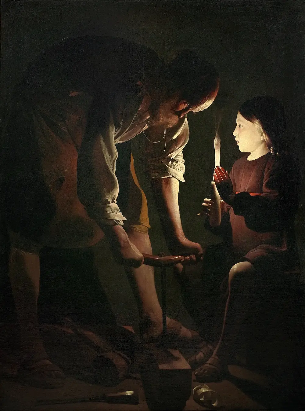 Joseph the Carpenter — Жорж Дюмениль де Латур